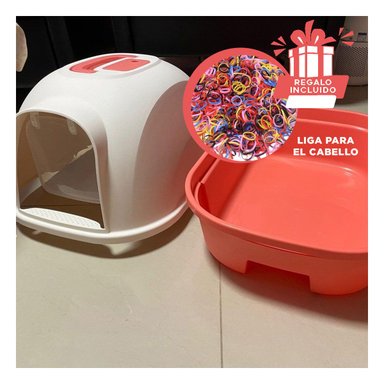 PACK4 SANIATRIO CON COMPARTIMIENTO EN ROJO Y+LIGAS DE REGALO