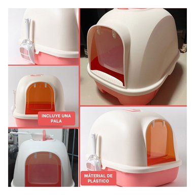 PACK4 SANITARIO CERRADO EN COLOR ROJO Y+BANDERITAS ADHESIVAS