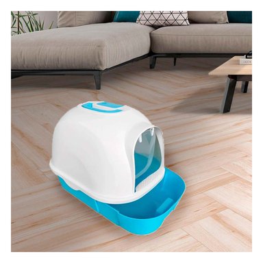 PACK4 URINARIO CON PALA PARA GATOS CELESTE Y+PAPEL DE REGALO