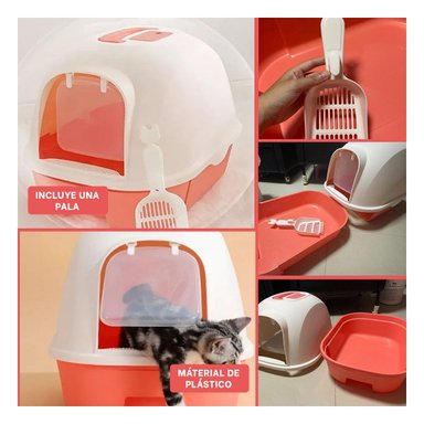 PACK4 CAJA DE ARENA HIGIENICA EN ROJO Y+REGALO STICKERS