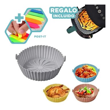 PACK12 CESTA DE SILICONA DE 2PZA Y+BANDERITAS ADHESIVAS