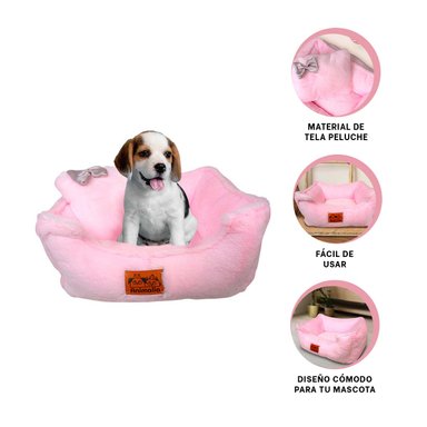 PACK6 CAMASTRO DE PERROS EN ROSADO Y+PAPEL DE REGALO