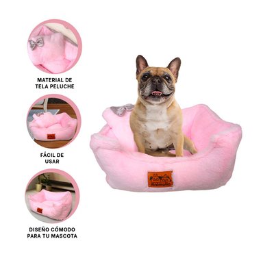 PACK6 CAMASTRO CON BORDE RECTANGULAR EN COLOR ROSADO