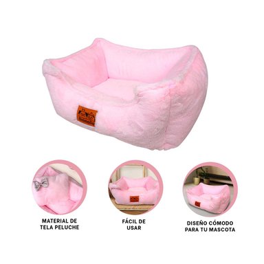 PACK4 CAMASTRO PELUCHE EN ROSADO Y+LIGAS DE REGALO