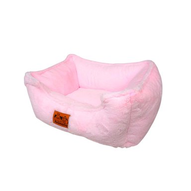 LECHO CUADRADO CON LAZO EN TALLA S ROSADO Y+REGALO AGENDITA