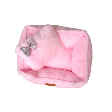 PACK6 CUNA CONFORTABLE CON ALMOHADA CENTRAL TALLA S ROSADO Y+REGALO STICKER - 2