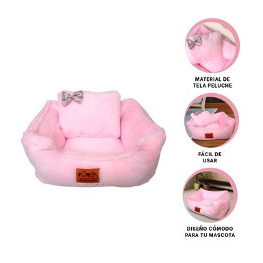 PACK6 CAMASTRO DE PERROS EN ROSADO Y+PAPEL DE REGALO