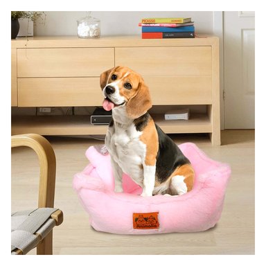 PACK2 CAMA DE DESCANSO ANIMAL EN ROSA Y+REGALO STICKERS