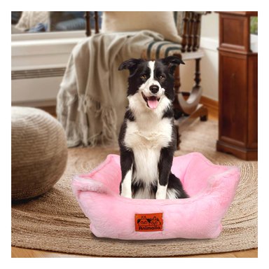 PACK2 CAMA CON BORDE ELEVADO EN ROSA Y+PAPEL DE REGALO