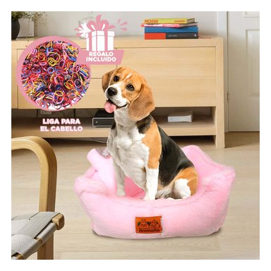 CAMASTRO CON BORDE RECTANGULAR ROSADO Y+LIGAS DE REGALO