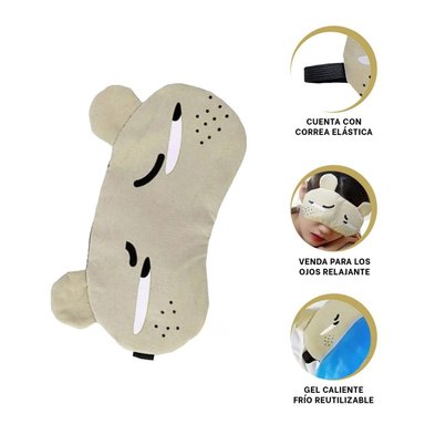 PACK6 MASCARA PARA OJOS COMPACTA MOSTAZA