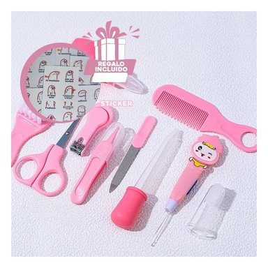 PACK6 KIT UTIL PARA LACTANTE EN ROSADO Y+REGALO STICKERS