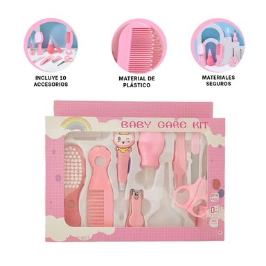 PACK12 ASEO PREMIUM Y SEGURO EN 10PZAS ROSADO