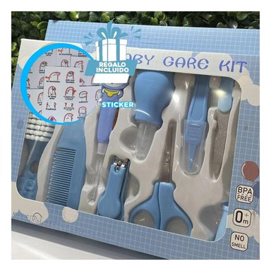 PACK6 KIT UTIL PARA LACTANTE EN AZUL Y+REGALO STICKERS
