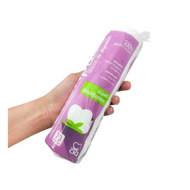PACK2 DISCOS COMPACTOS DE ALGODON PARA DESMAQUILLAJE 70U