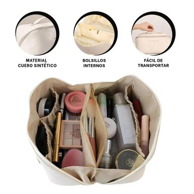 PACK12 COSMETIQUERO MOVIBLE DE MANO BLANCO