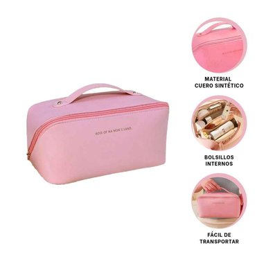 PACK4 ESTUCHE ELEGANTE DE CHICA ROSADO