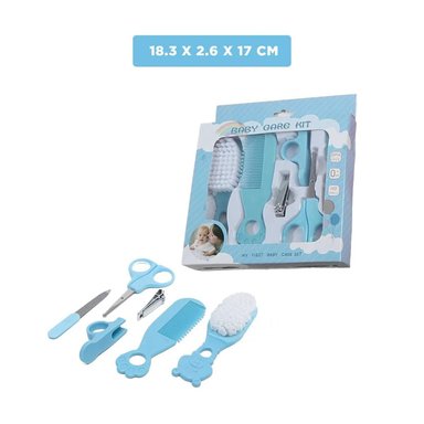 PACK2 KIT PARA CUIDADO DE BABES AZUL Y+REGALO STICKERS