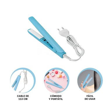PACK12 ESTILIZADOR DE CABELLO UTIL PARA PEINADOS CELESTE