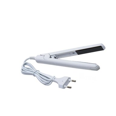 PACK2 MINI PLANCHA UTIL DE PELO BLANCO Y+PAPEL DE REGALO