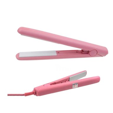 PACK2 PLANCHA PEQUEÑA DE CABELLO PARA ESTILIZADO EN ROSADO
