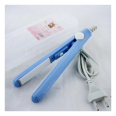 PACK2 PLANCHA LIGERA DE CABELLO CELESTE Y+REGALO STICKERS