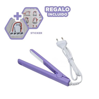 PACK12 ALISADOR LIGERO DE RETOQUES LILA Y+REGALO STICKERS