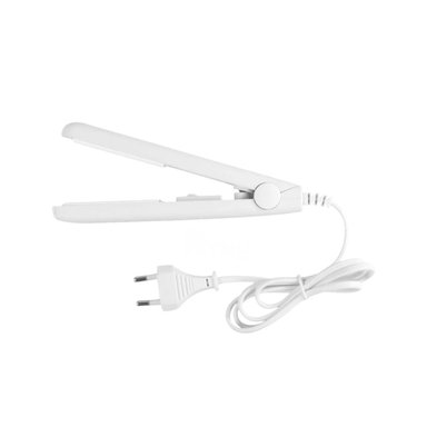 PACK2 MINI ALISADORITA PARA CABELLERA EN COLOR BLANCO