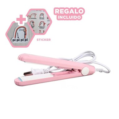 PACK6 ALISADOR UTIL PARA PELO ROSADO Y+REGALO STICKERS