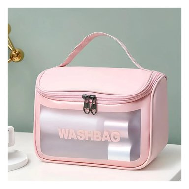 PACK2 NECESER ORGANIZATIVO FACIAL ROSADO Y+REGALO STICKERS