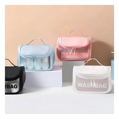 PACK2 NECESER ORGANIZATIVO FACIAL CELESTE Y+REGALO STICKERS