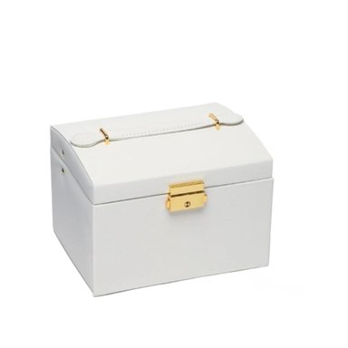 PACK2 JOYERO BONITO ORGANIZADOR EN BLANCO Y+PAPEL DE REGALO