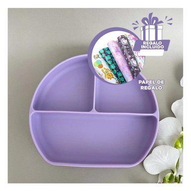 PACK4 TAZON UTIL PARA BEBE LILA Y+PAPEL DE REGALO