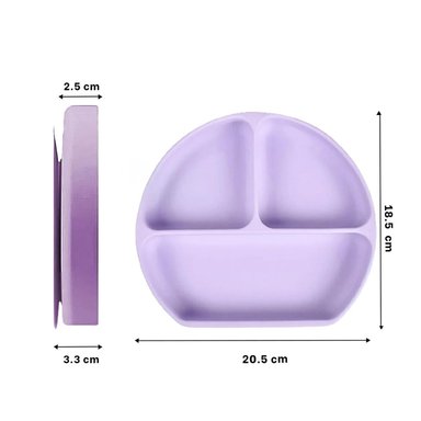 PACK12 VAJILLA CON DISEÑO INFANTIL LILA Y+PAPEL DE REGALO