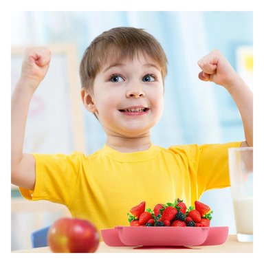 PACK2 PLATO EN FORMA DE CANGREJO EN ROSADO Y+PAPEL DE REGALO