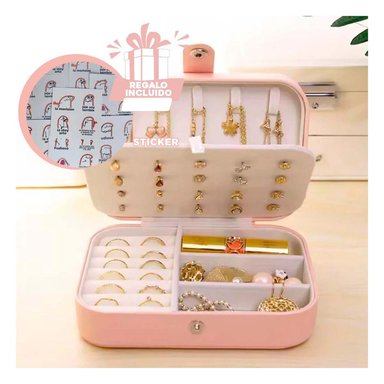 PACK6 CAJA PARA JOYAS DINAMICO ROSBEBE Y+REGALO STICKERS