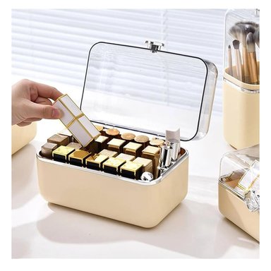 PACK6 ORGANIZADOR MODERNO DE 28 DIVISIONES DE COLOR BEIGE