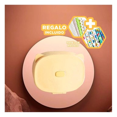 PACK6 CAJA PRACTICA DAMA EN AMARILLO Y+PAPEL DE REGALO