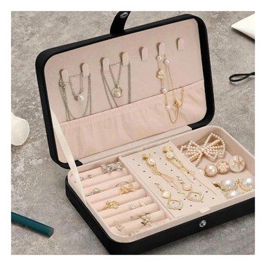 PACK4 ESTUCHE RESISTENTE EN COLOR NEGRO Y+PAPEL DE REGALO