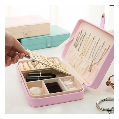 PACK4 ESTUCHE RESISTENTE EN COLOR ROSA Y+PAPEL DE REGALO