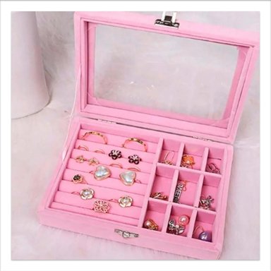 PACK4 ESTUCHE SEGURO EN TONO ROSA Y+PAPEL DE REGALO