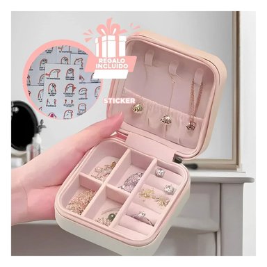 PACK12 MINI COFRE PARA GUARDAR COLLAR ROSA Y+REGALO STICKERS