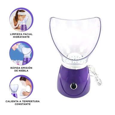 PACK6 VAPORIZADOR FACIAL EFICAZ OSENJIE EN TONO VIOLETA