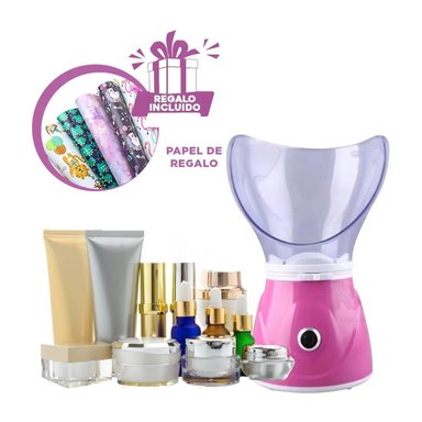 PACK6 VAPORIZADOR PARA FACE OPTIMO ROSADO Y+PAPEL DE REGALO