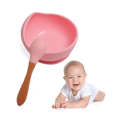 PACK12 PLATO DE MESA HIPOALERGENICO ROSADO Y+REGALO STICKERS