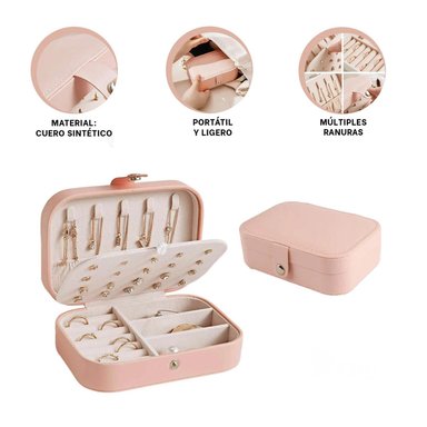 PACK2 JOYERO RESISTENTE DE COLOR PALORO Y+REGALO STICKERS