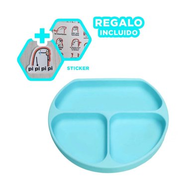 PACK6 TAZON UTIL PARA BEBE CELESTE Y+REGALO STICKERS