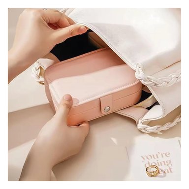 PACK4 CAJA PARA GUARDAR JOYAS ELEGANTE EN PALORO