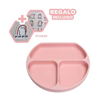 PACK6 TAZON UTIL PARA BEBE ROSADO Y+REGALO STICKERS