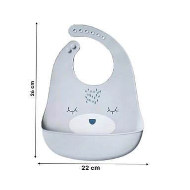 PACK4 PROTECTORES INFANTILES DE SILICONA CON CARITA PLOMO DURADERO Y SEGURO - 4